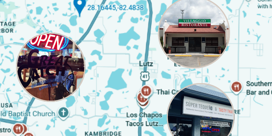 Nearby restaurants